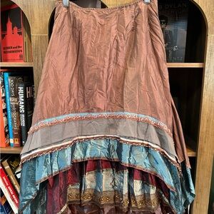 Vintage 90’s Multicolor Layered Skirt